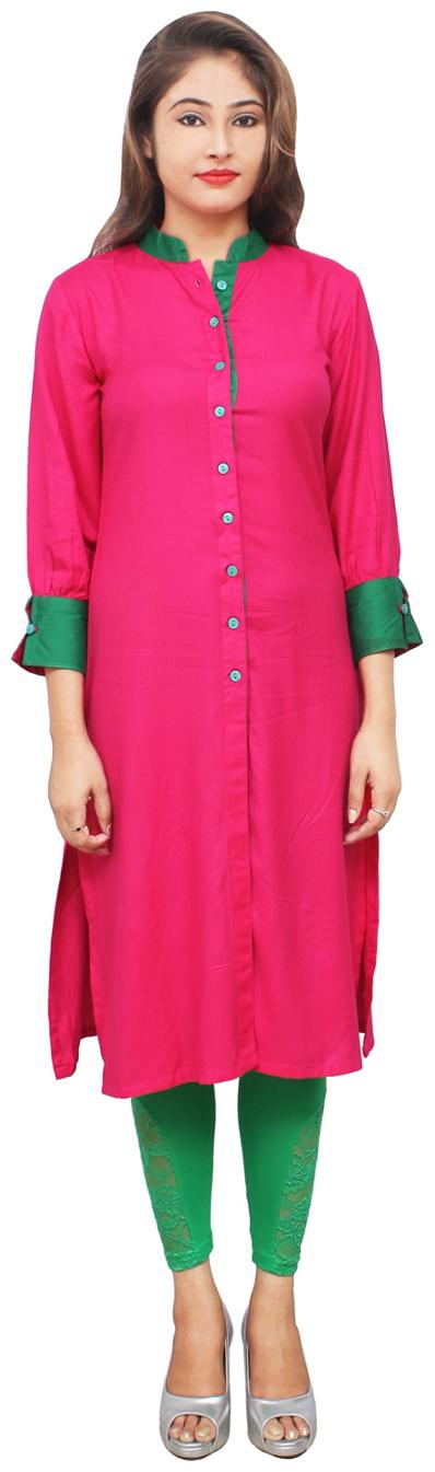 

Sritika Solid Kurtis