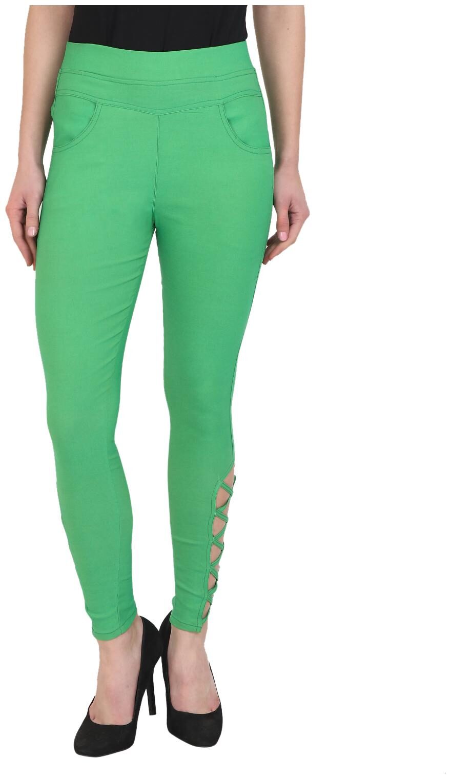 

Sritika Women Green Straight fit Jeans