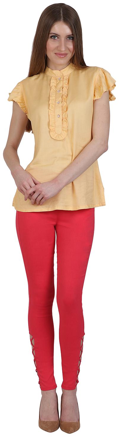 

Sritika Women Red Straight fit Jeans