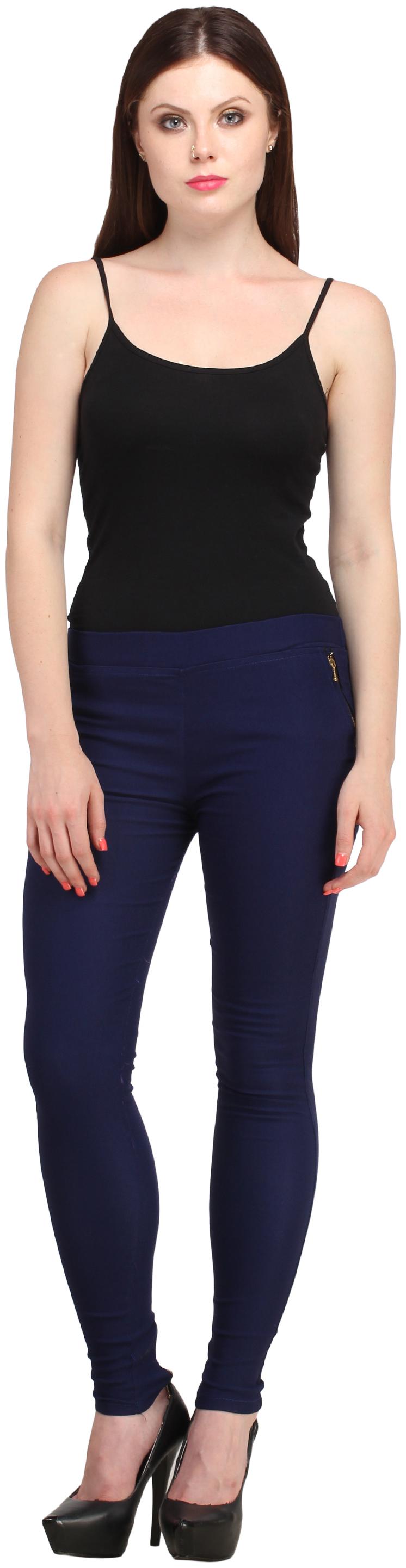 

Sritika Women Blue Straight fit Jegging