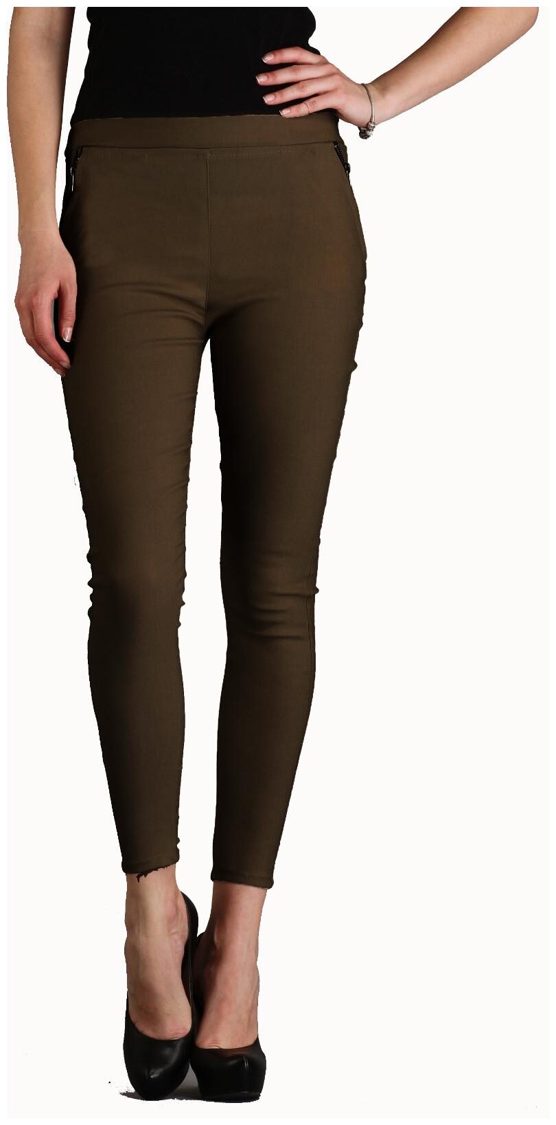 

Sritika Women Brown Straight fit Jegging