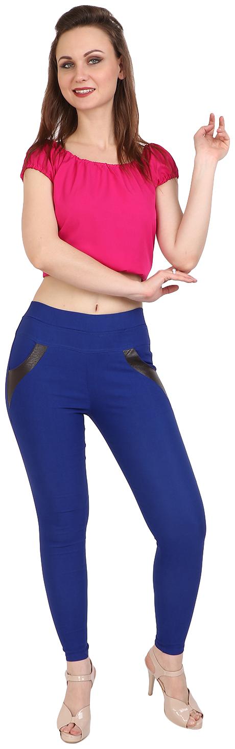 

Sritika Women Blue Straight fit Jegging