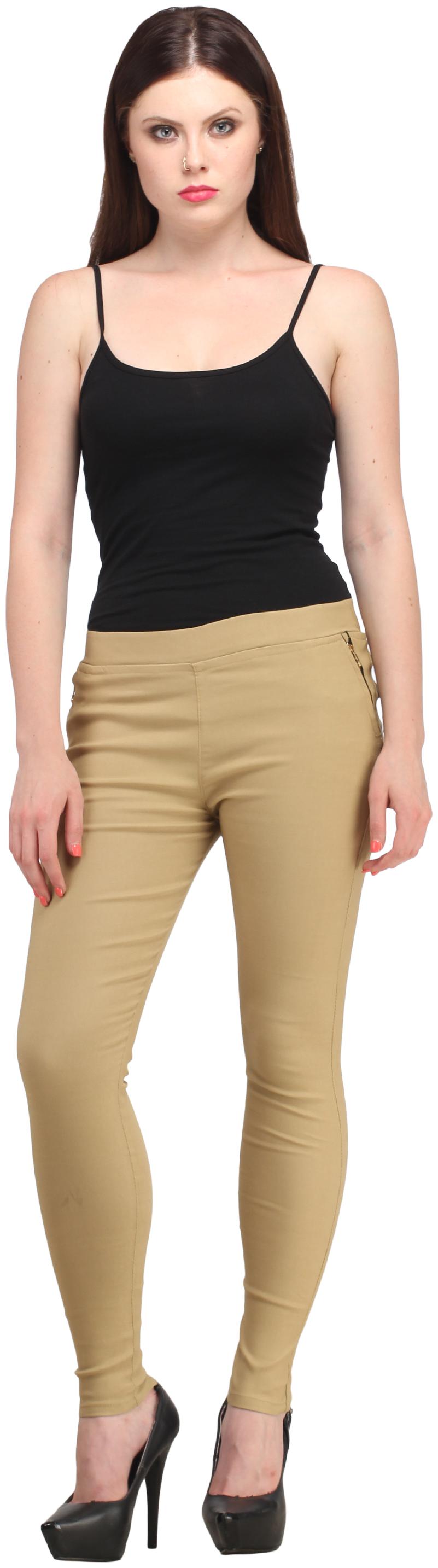 

Sritika Women Beige Straight fit Jeans