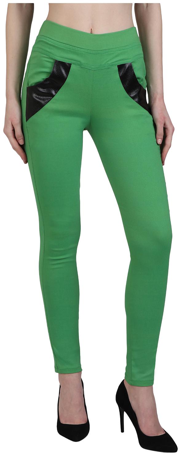 

Sritika Women Green Straight fit Jeans