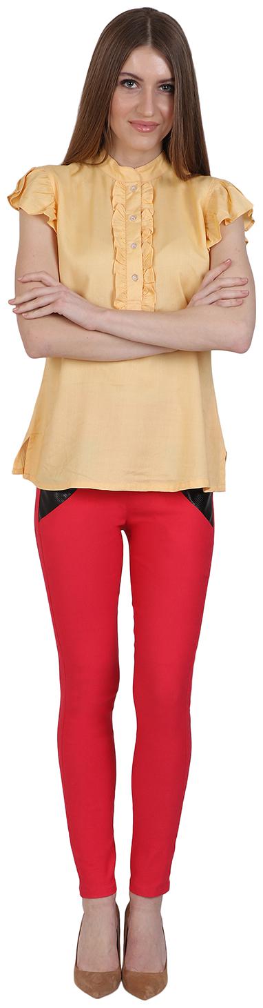 

Sritika Women Red Straight fit Jegging