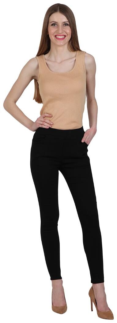 

Sritika Women Black Straight fit Jegging