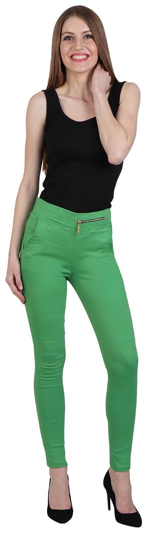 

Sritika Women Green Straight fit Jegging