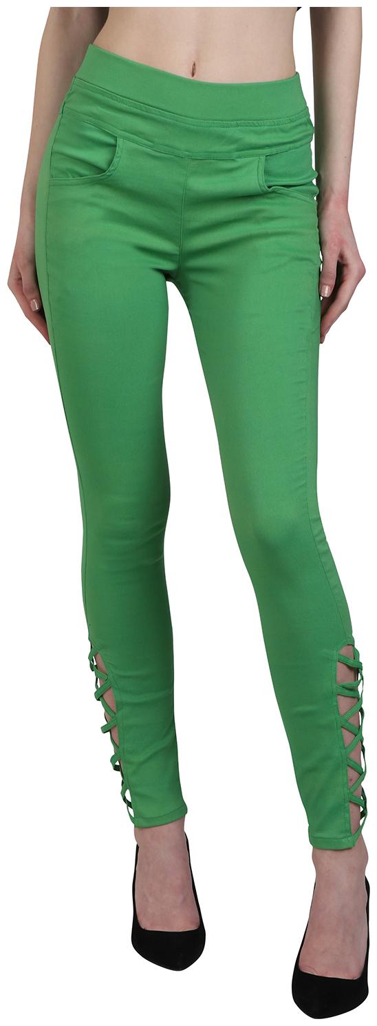 

Sritika Women Green Straight fit Jeans