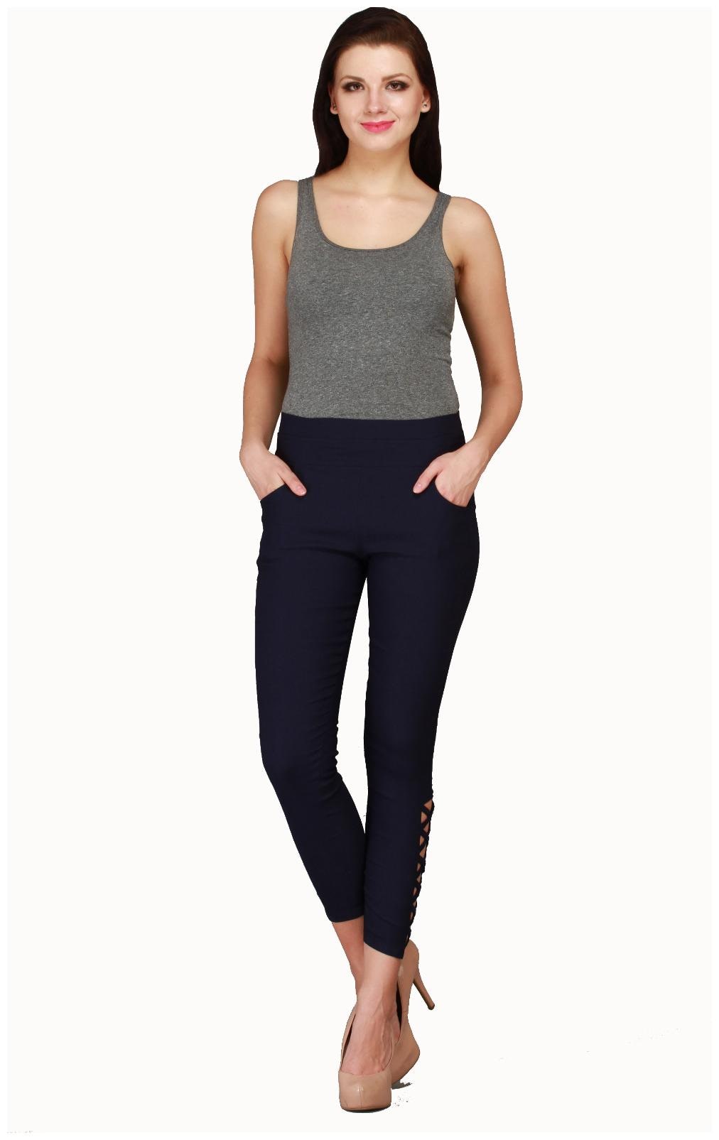 

Sritika Women Black Straight fit Jegging