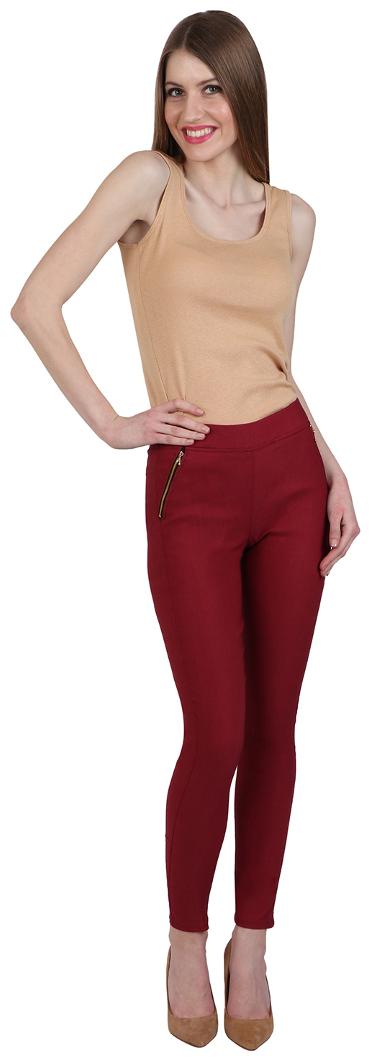 

Sritika Women Red Straight fit Jegging