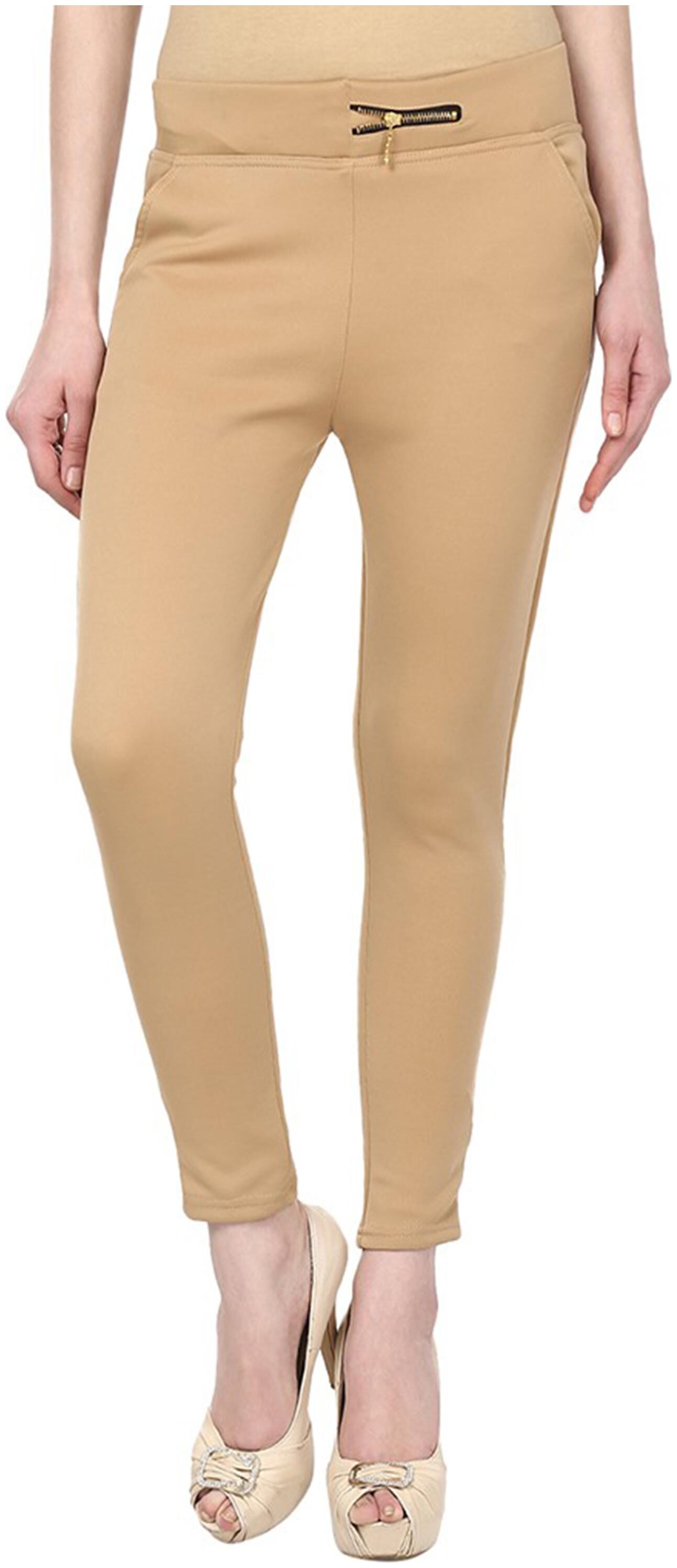 

Sritika Women Beige Straight fit Jeans