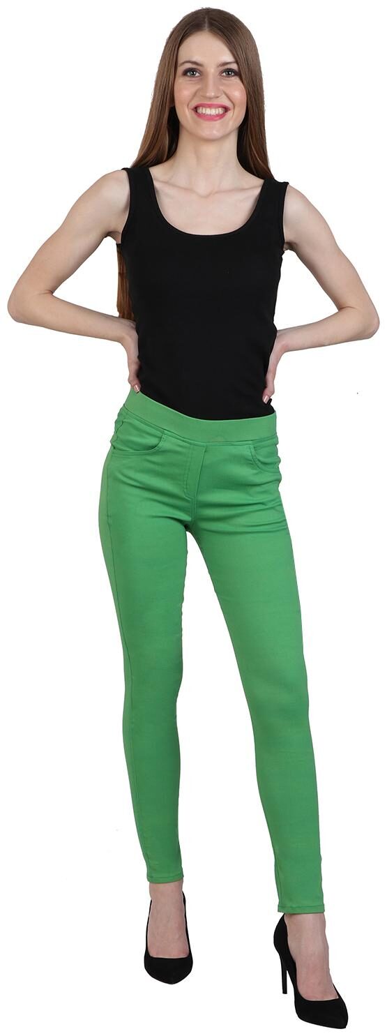 

Sritika Women Green Straight fit Jeans