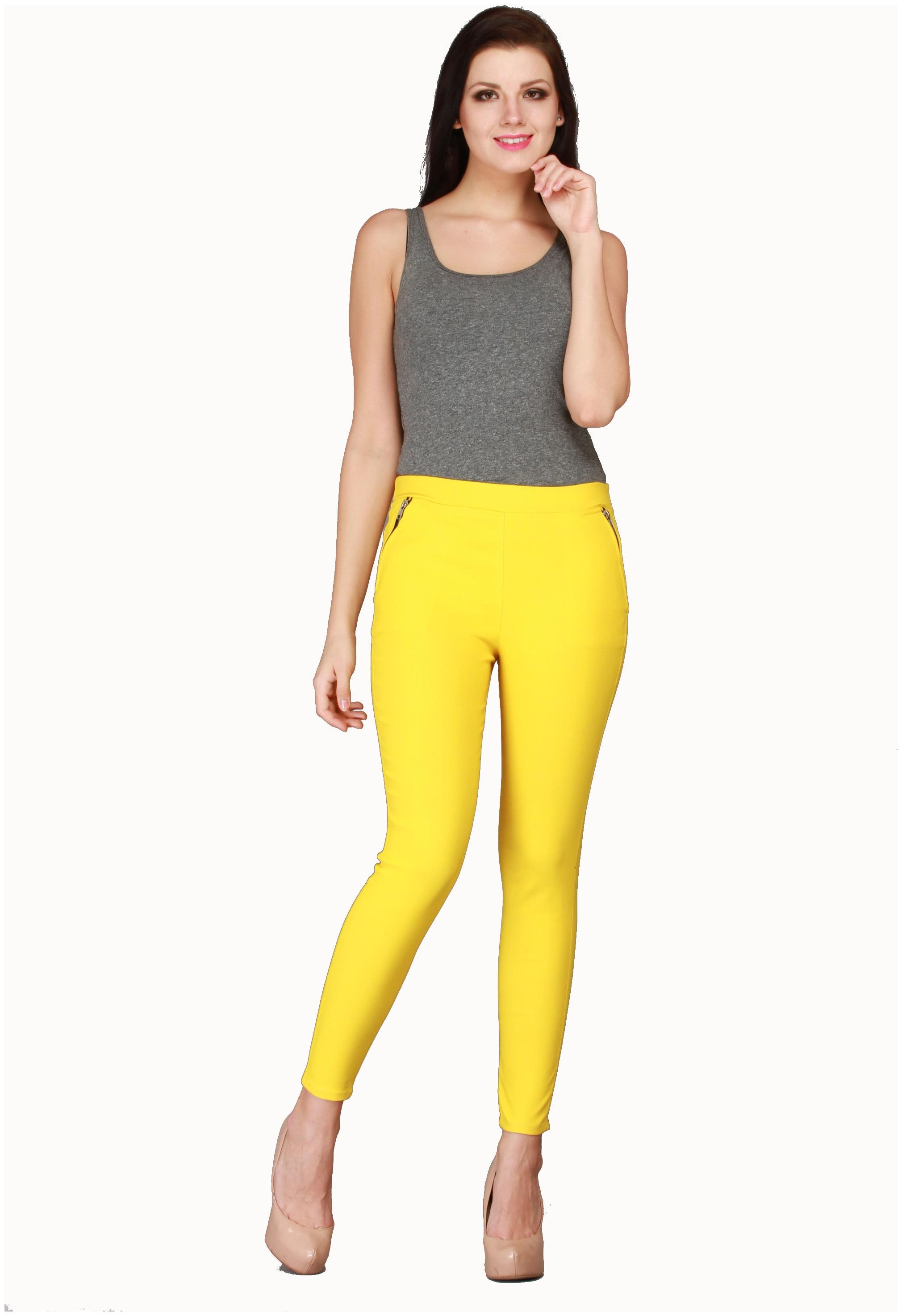 

Sritika Women Yellow Straight fit Jeans