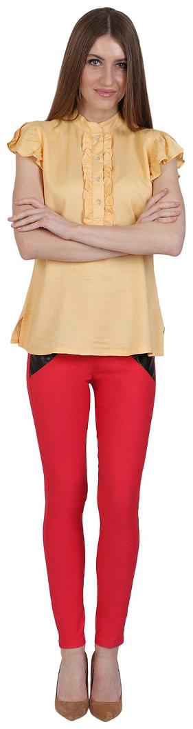 

Sritika Women Red Straight fit Jegging