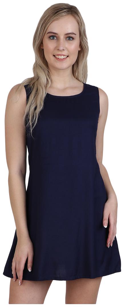 

Sritika Solid Rayon Dress