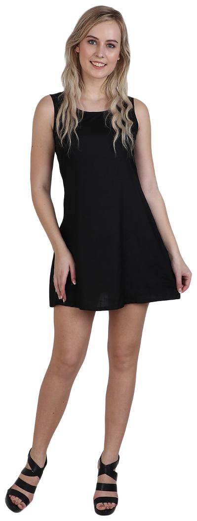 

Sritika Solid Rayon Dress