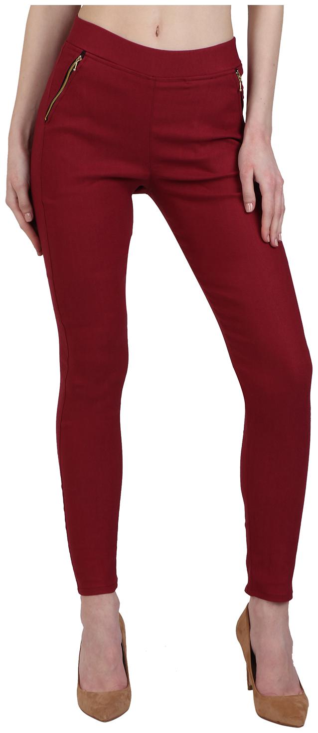 

Sritika Women Maroon Straight fit Jeans