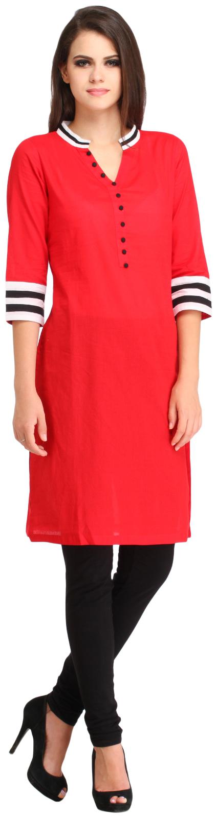 

Sritika Solid Kurtis
