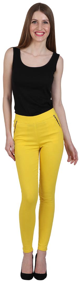 

Sritika Women Yellow Straight fit Jegging