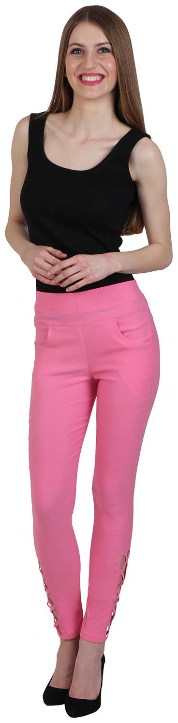 

Sritika Women Pink Straight fit Jegging