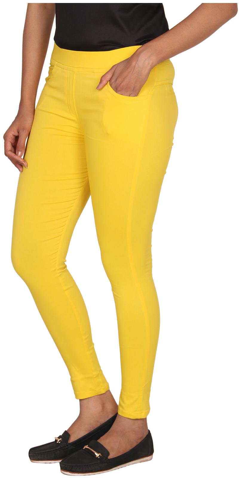 

Sritika Women Yellow Straight fit Jeans