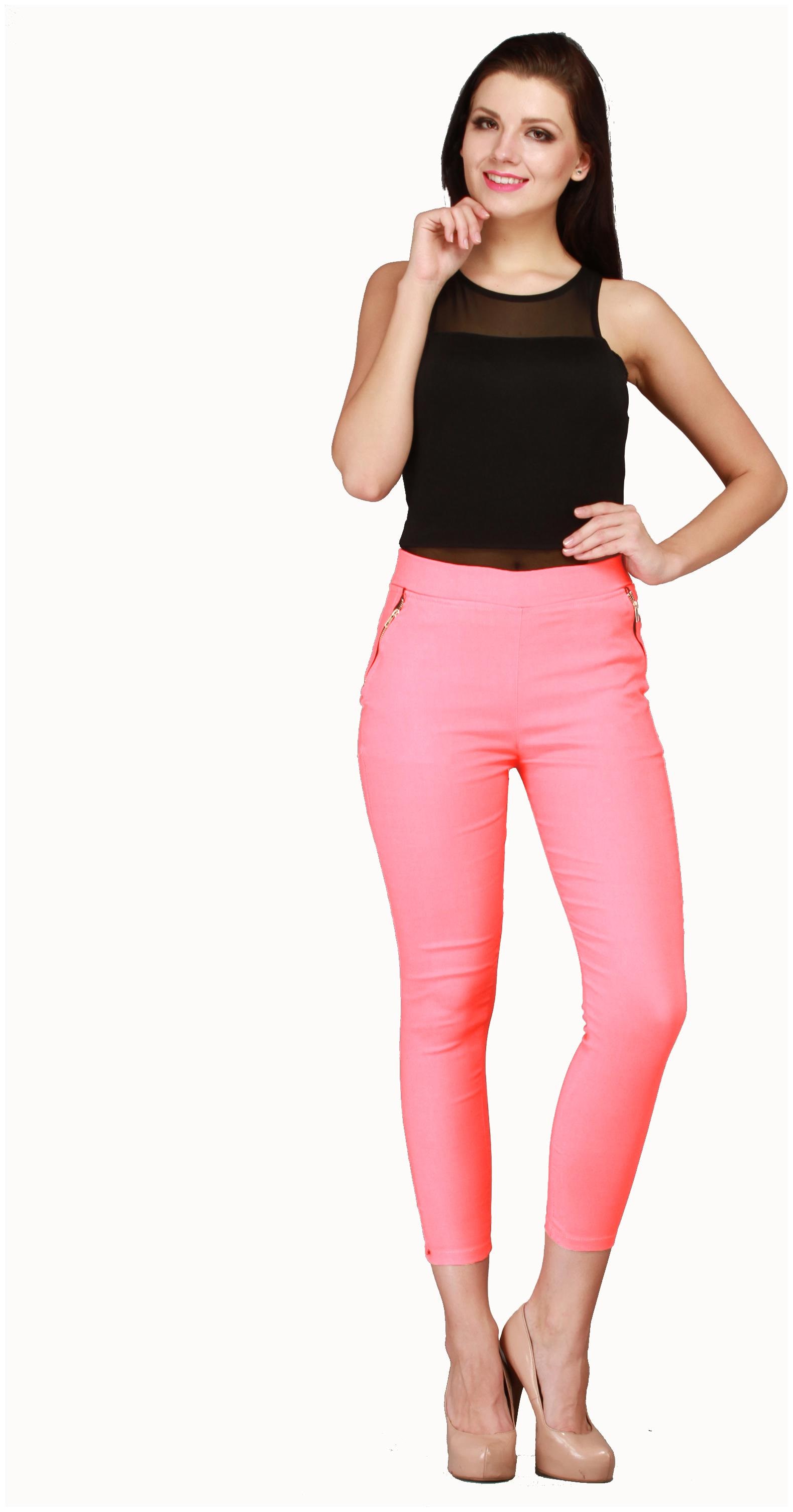 

Sritika Women Pink Straight fit Jeans