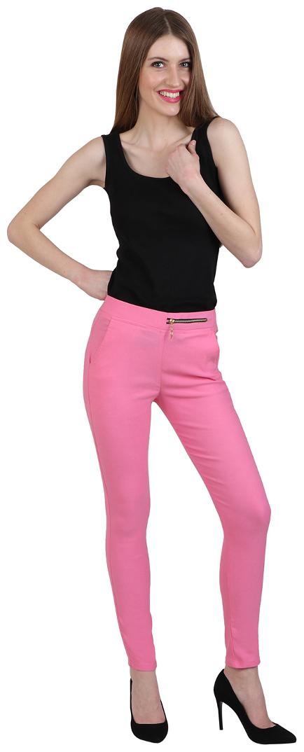 

Sritika Women Pink Straight fit Jegging