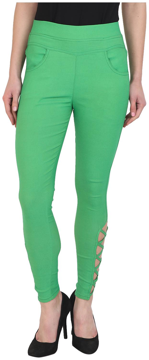 

Sritika Women Green Straight fit Jeans