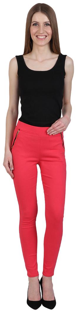 

Sritika Women Red Straight fit Jegging