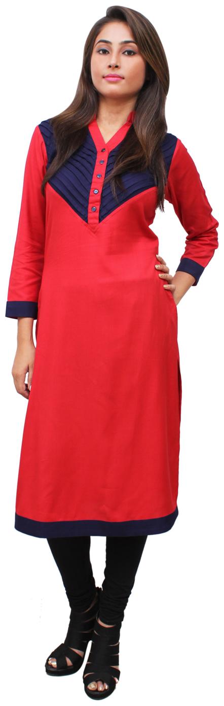 

Sritika Solid Kurtis