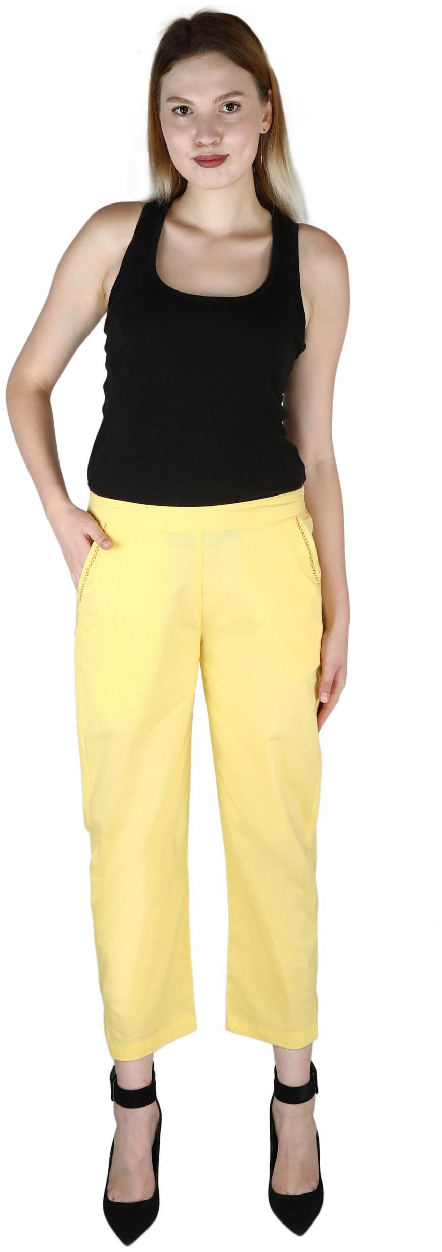 

Sritika Yellow Cotton Women s Trouser