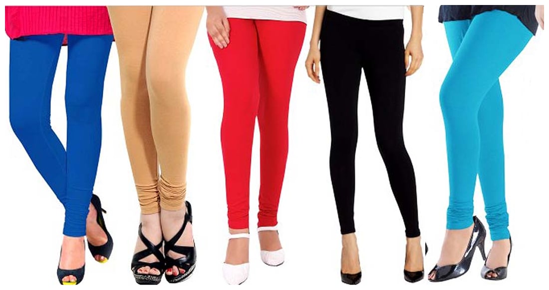 

stallions Lycra Churidar - Multi