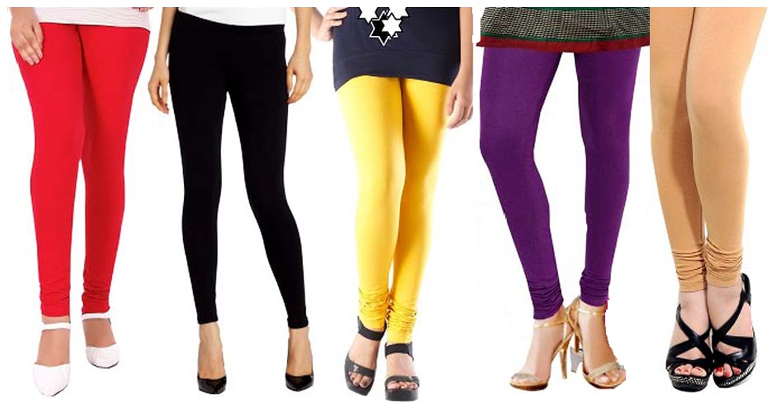 

stallions Lycra Churidar - Multi