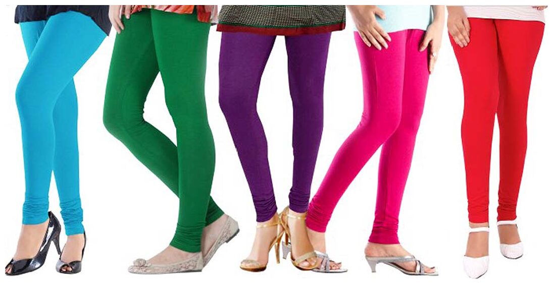 

stallions Lycra Churidar - Multi