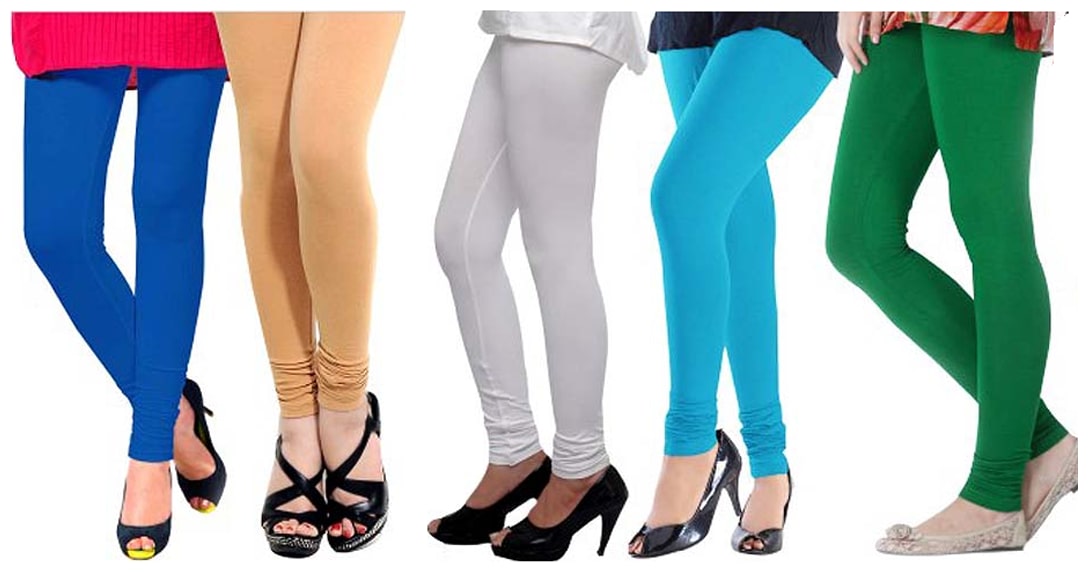 

stallions Lycra Churidar - Blue
