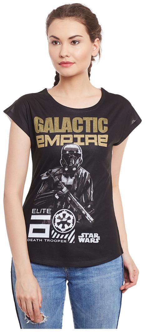 

Star Wars Black Polyester Top For Women