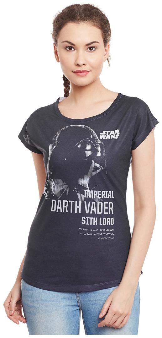 

Star Wars Black Polyester Top For Women