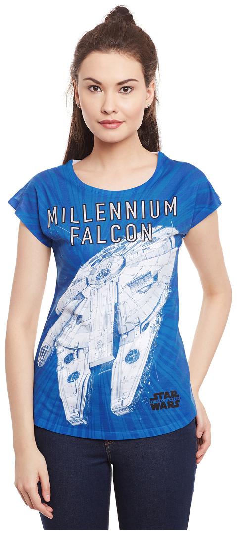 

Star Wars Blue Polyester Top For Women
