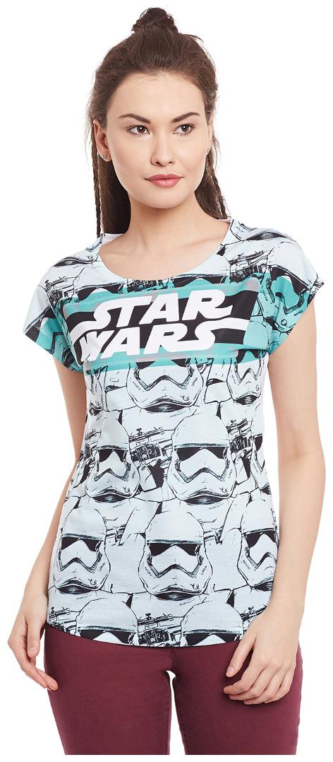 

Star Wars Grey Polyester Top For Women
