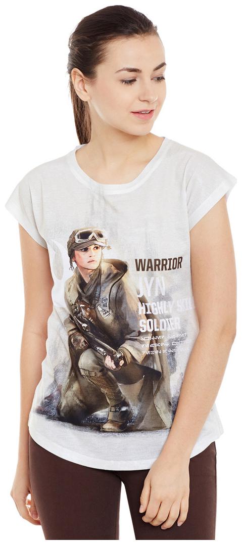 

STAR WARS Green Polyester Top For Women
