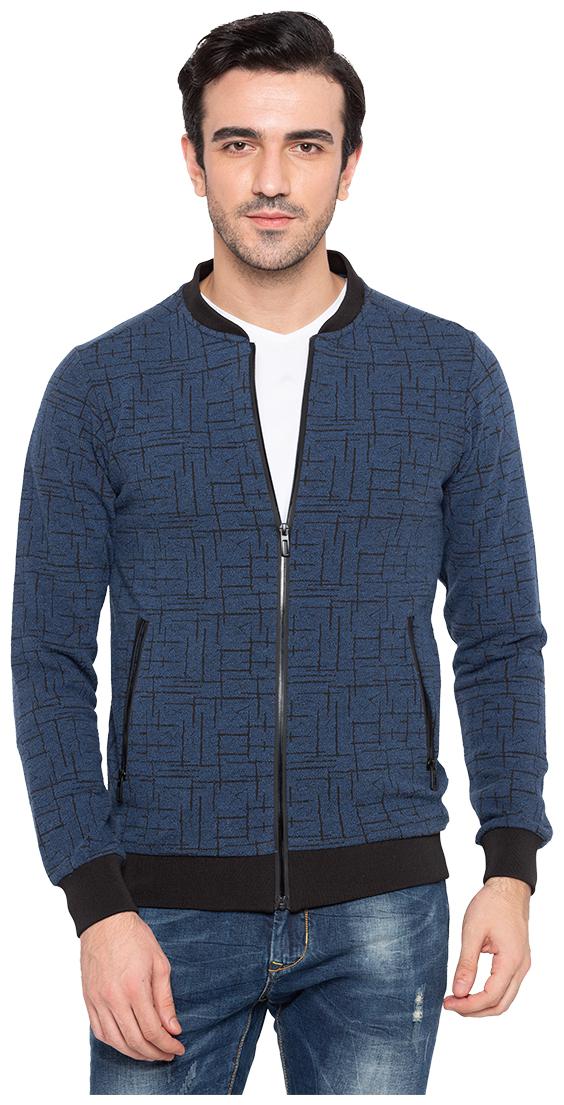 

Status Quo Men Blue Round neck Sweatshirt