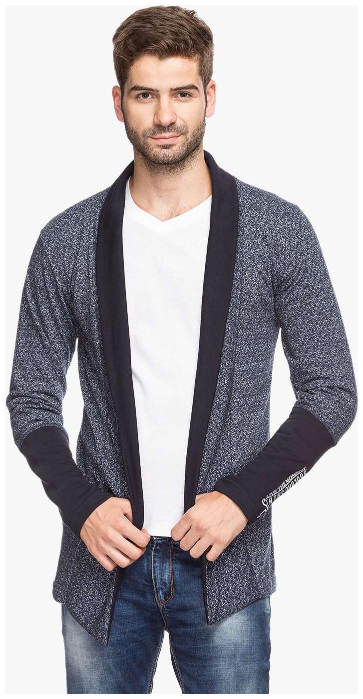 

Status Quo Mens Navy Blue Slim Fit Shrugs