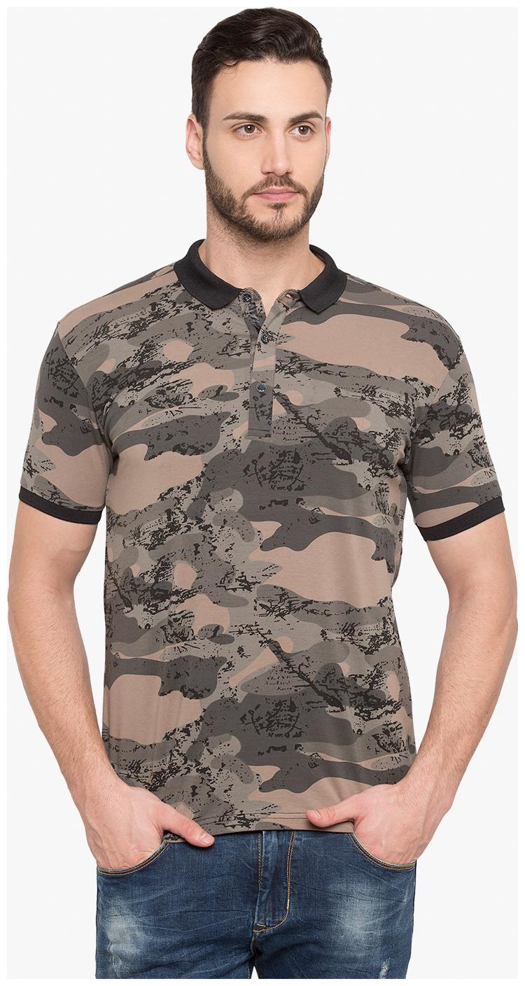 

Status Quo Men Green Slim fit Cotton Polo collar T-Shirt - Pack Of 1