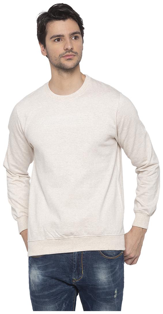 

Status Quo Men Beige Round neck Sweatshirt