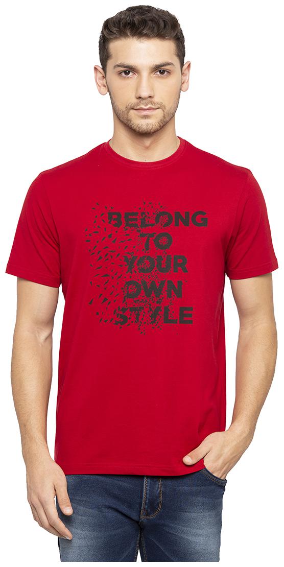 

Status Quo Men Red Slim fit Cotton Round neck T-Shirt - Pack Of 1