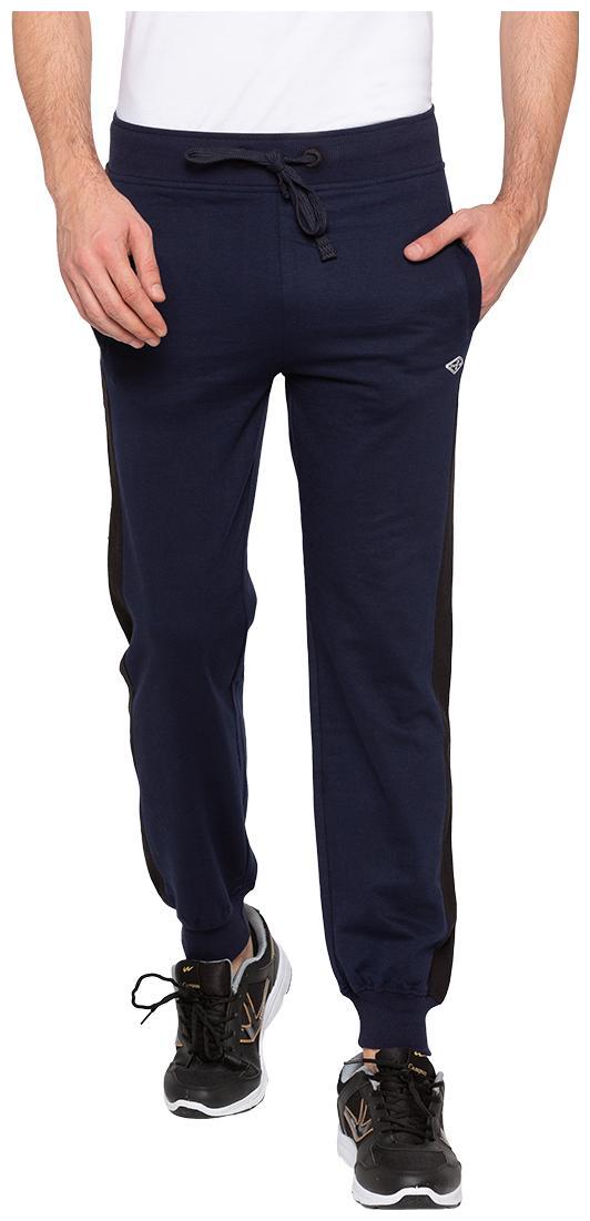 

Status Quo Men Blue Solid Slim fit Track pants