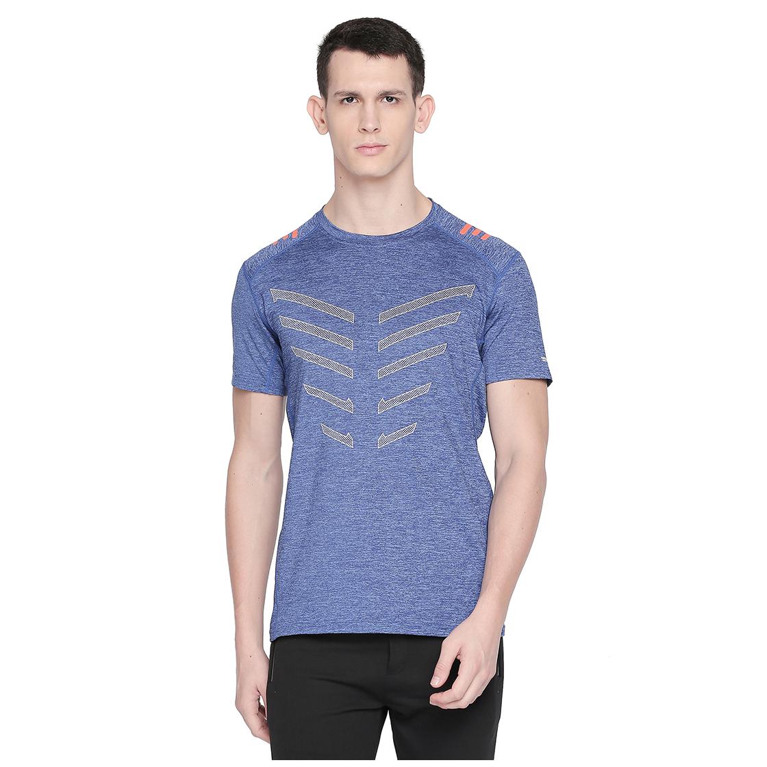 

Status Quo Men Blue Slim fit Cotton Round neck T-Shirt - Pack Of 1