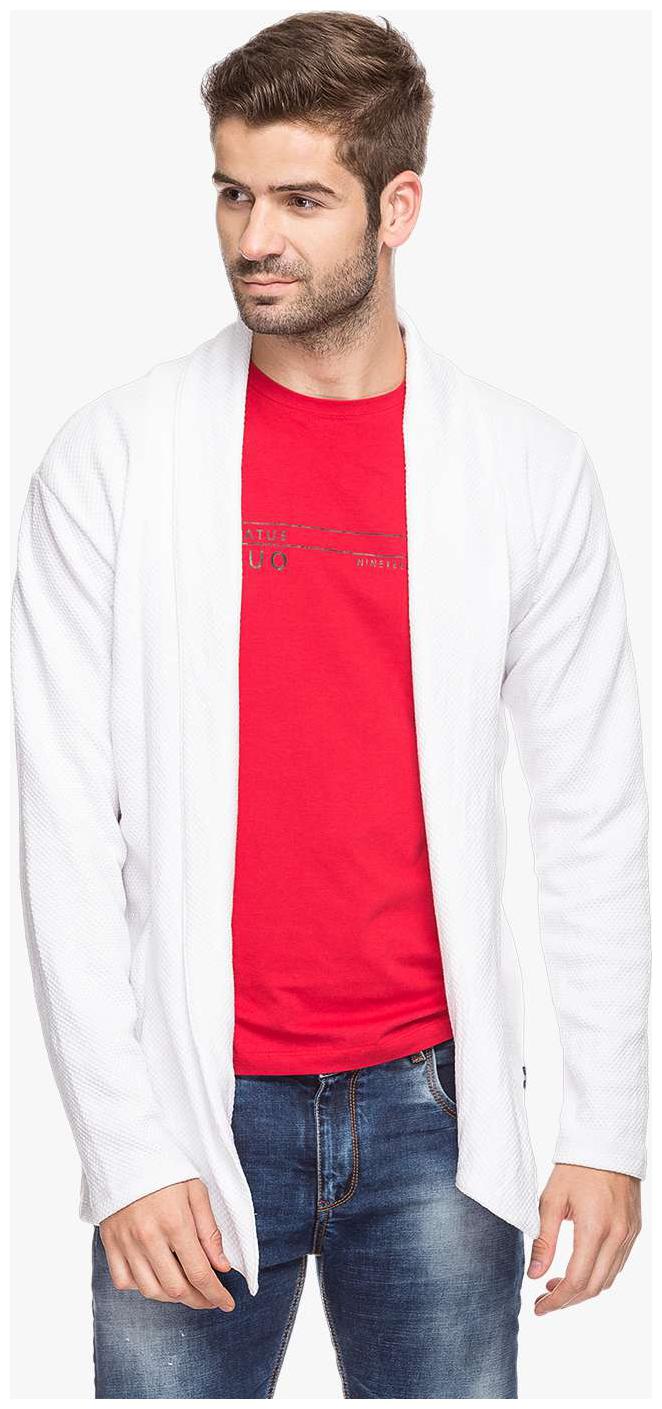 

Status Quo Mens White Slim Fit Shrugs