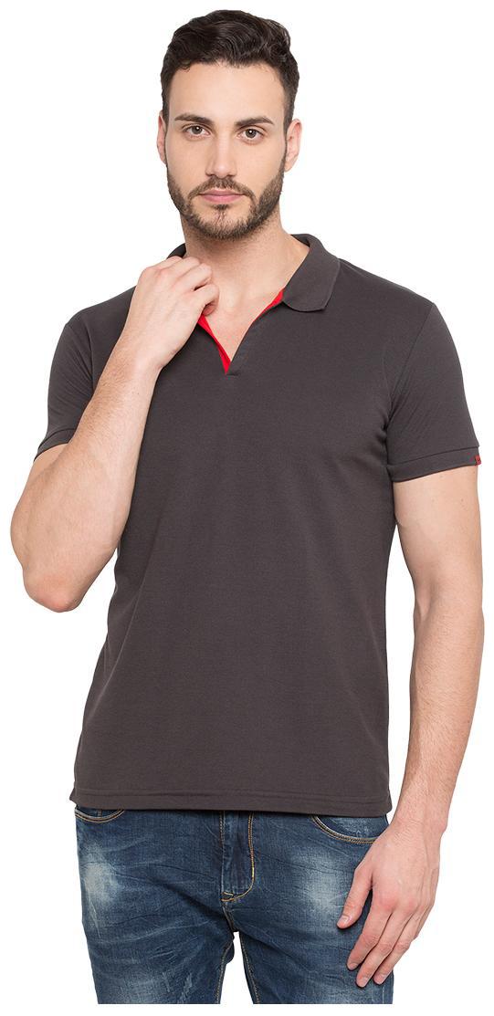 

Status Quo Men Black Slim fit Cotton Polo collar T-Shirt - Pack Of 1
