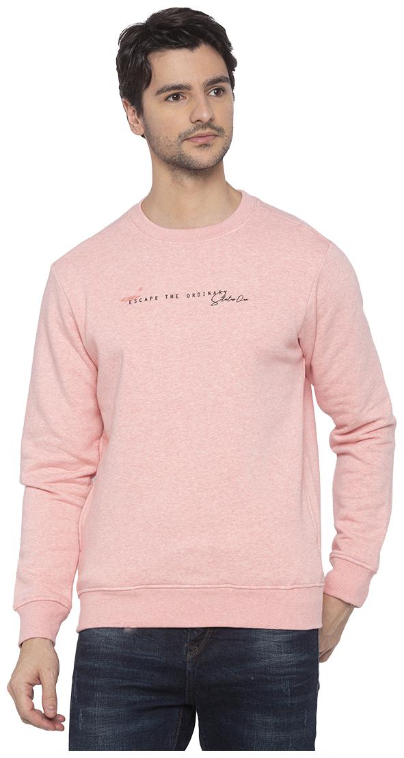 

Status Quo Men Pink Round neck Sweatshirt